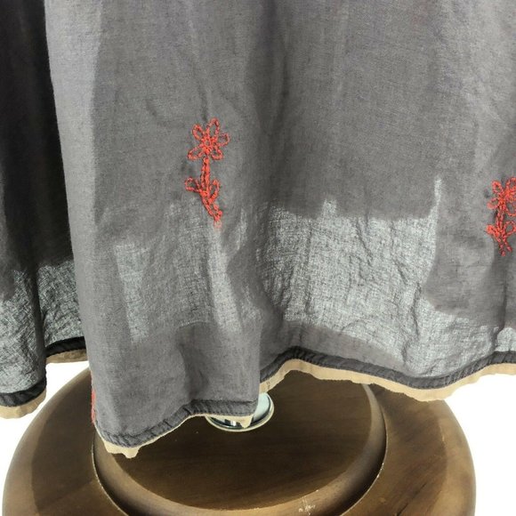 Free People Beaded Embllished Sequin Embroidered M - Picture 7 of 12